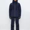 Andrew Cord Ski Jacket - Navy