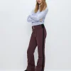 Annbell Star Jr Pant - Dk Burgundy