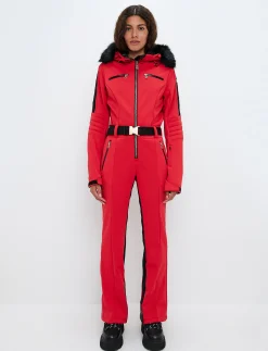 Cat 2.0 W Ski Suit - Poinsetta Red