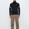 Dino 1/2 Zip Sweat - Black