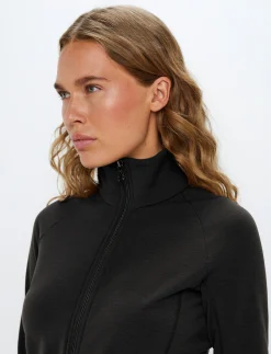 Hallie W Wool Sweat - Black