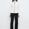 Hallie W Wool Sweat - Blanc