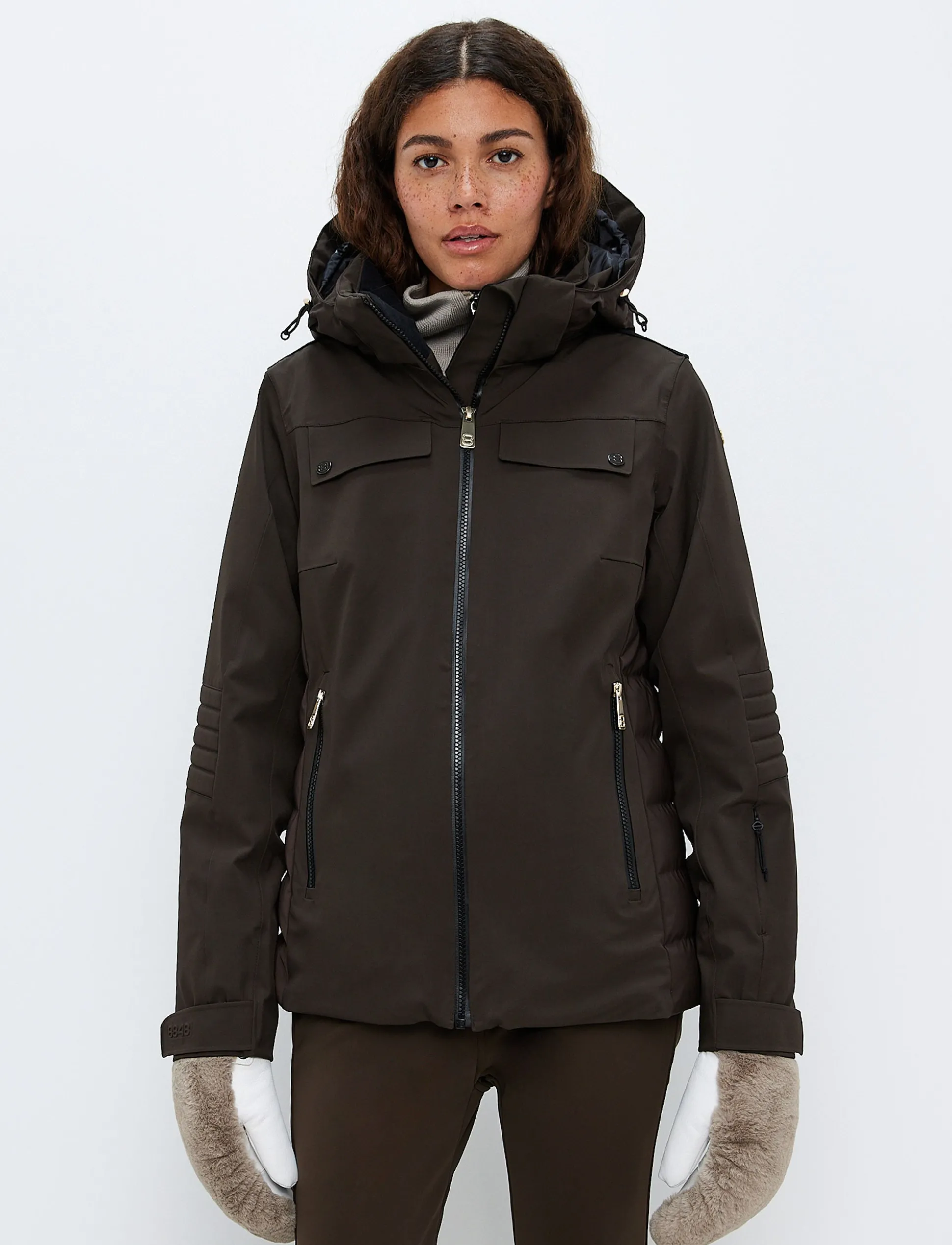 Jodie W Ski Jacket - Coffea