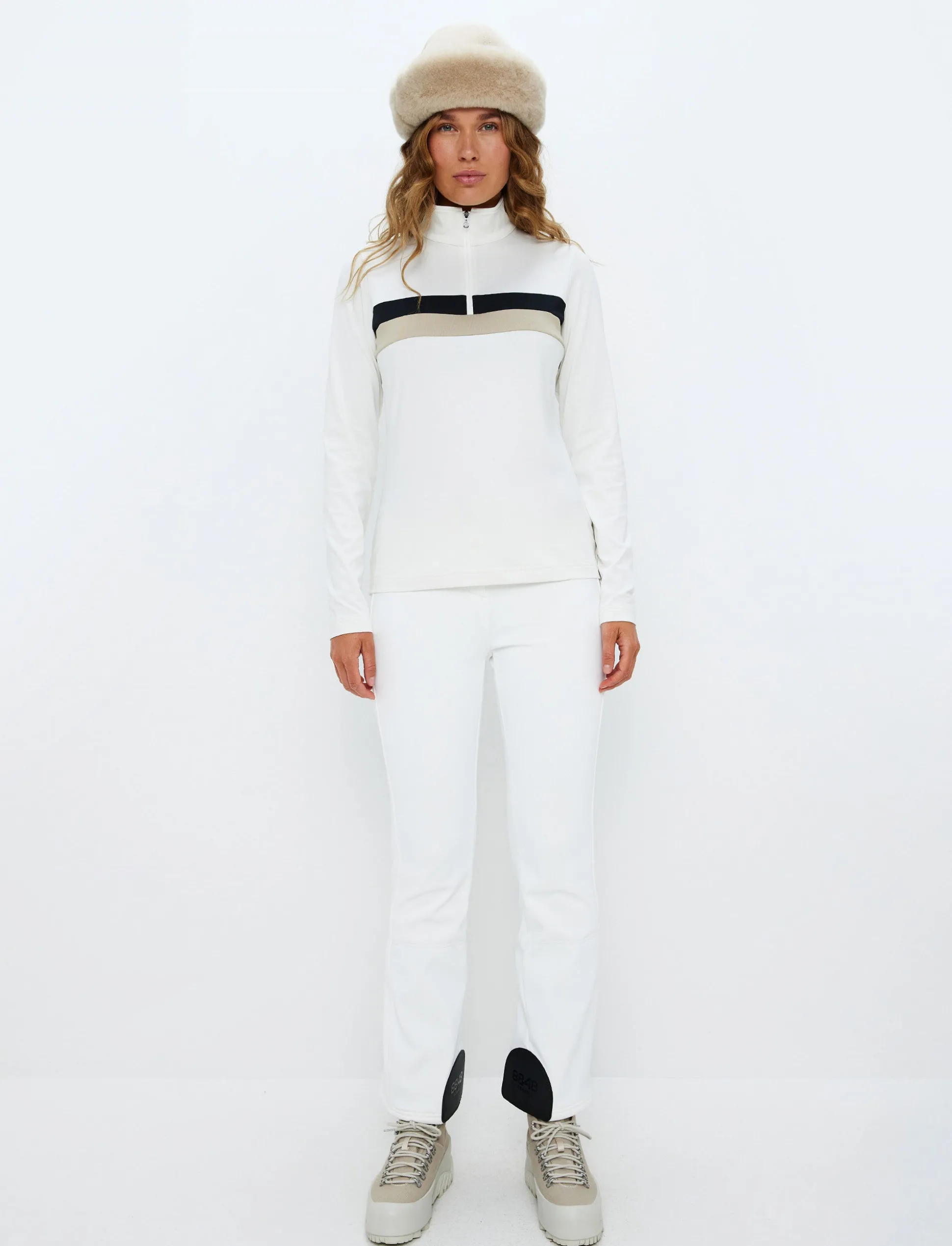 Lexie W Sweat - Blanc/Black