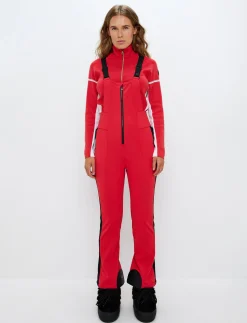 Maya W Bib Pant - Poinsetta Red