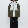 Miles JR Ski Jacket - Army Green