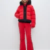 Moon Jr Ski Jacket - Poinsetta Red