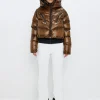Noelle W Ski Jacket - Cashmere Brown