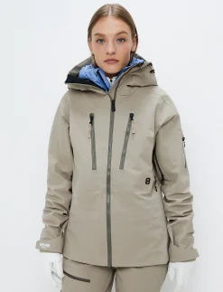 Pow 3.0 W Shell Jacket - Lt Fallen Rock