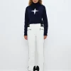 Randy Star W Pant - Blanc/Beige
