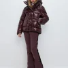 Saga Jr Ski Jacket - Dk Burgundy