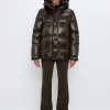 Sarah W Ski Down Jacket - Coffea
