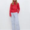 8 Star Jr Sweat - Poinsetta Red