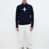 Star Merino Sweat - Navy